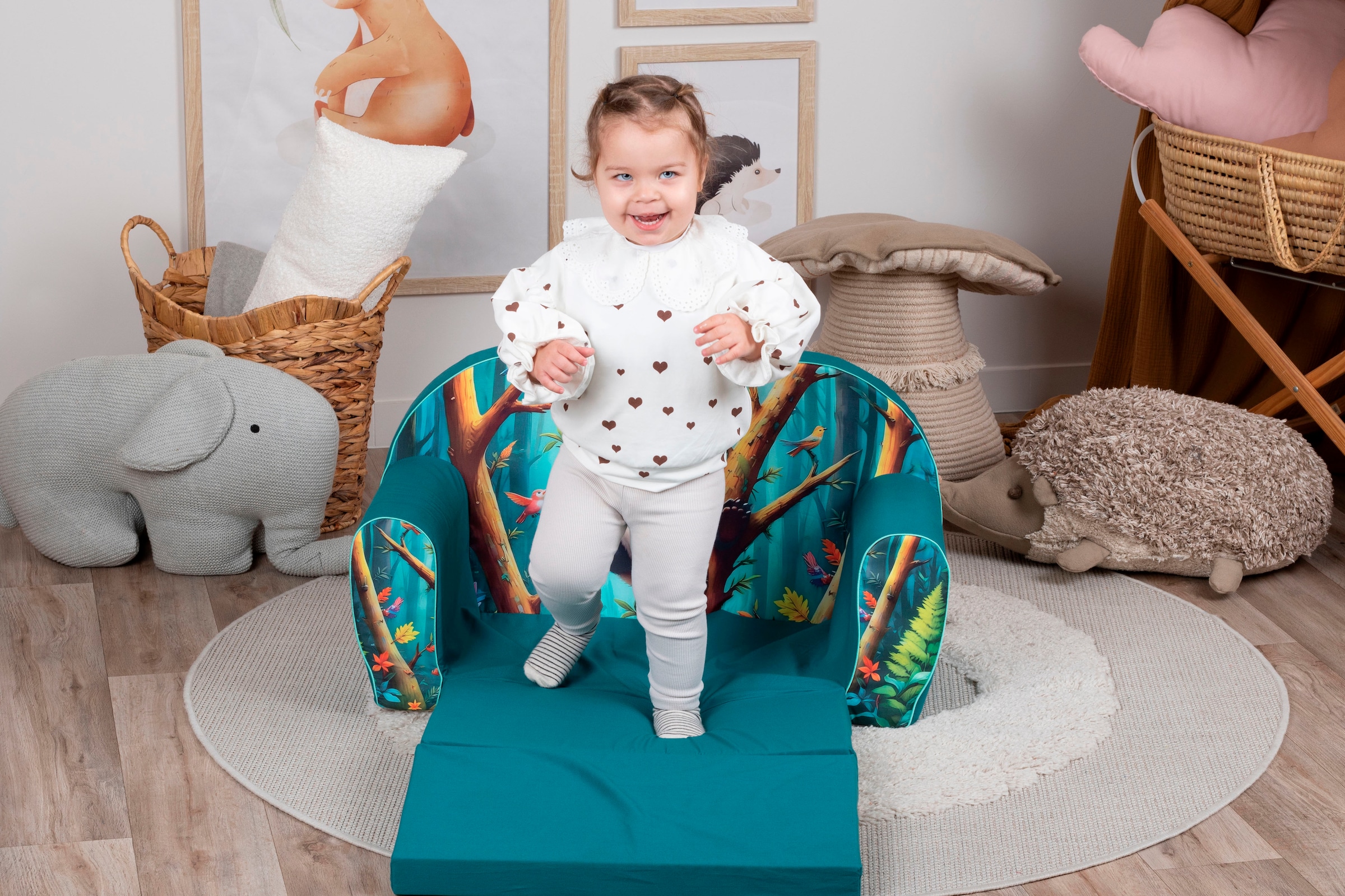 Knorrtoys® Sofa »Lucky panda« für Kinder; Made in Europe