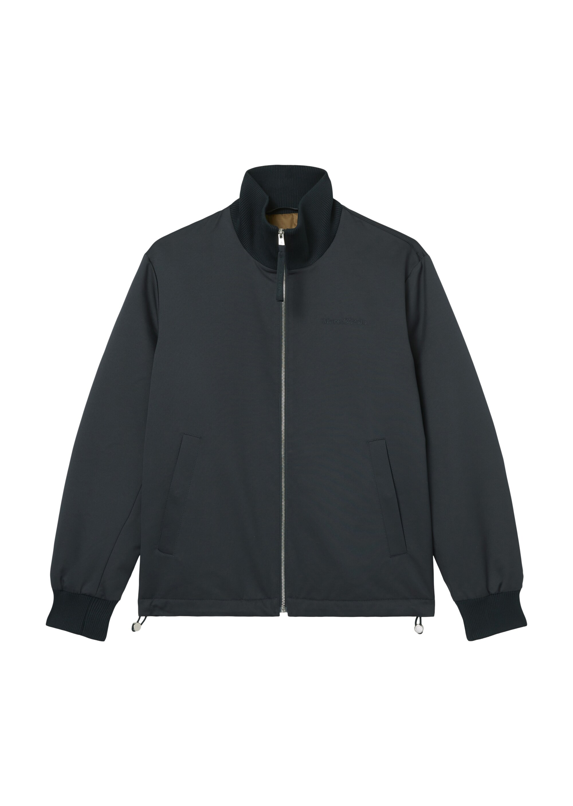 Jacke regular in wattierter Canvas-Qualität