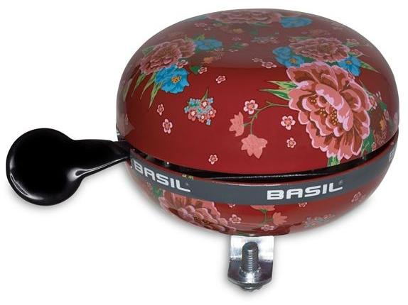 BASIL Fahrradklingel Big Bell Bloom, Rot Fahrradklingel