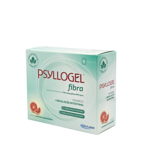 Psyllogel Fibra Laranja Sanguínea 20 saquetas
