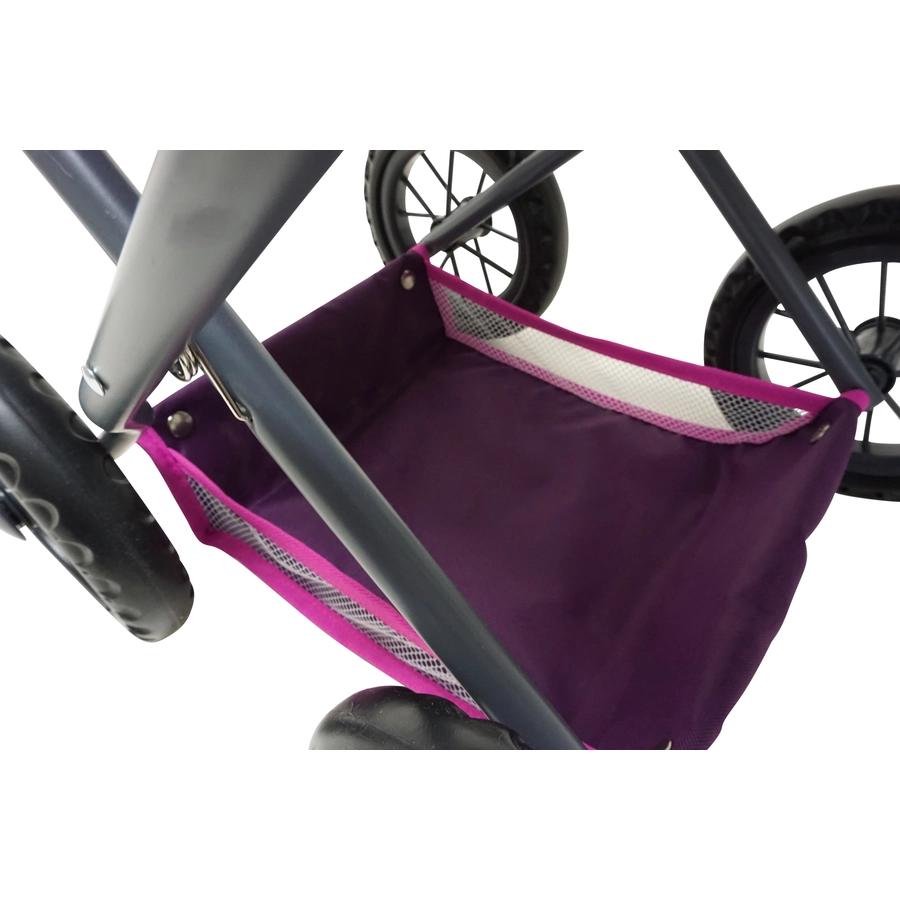 knorr toys® Puppenwagen Ruby NICI Miniclara lila