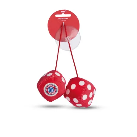 NICI Plüschwürfel FC BAYERN mit Saugnäpfen NICI GREEN