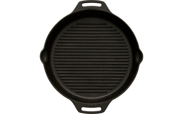 Petromax GPh Gusseisen Grill-Feuerpfanne mit zwei Henkeln