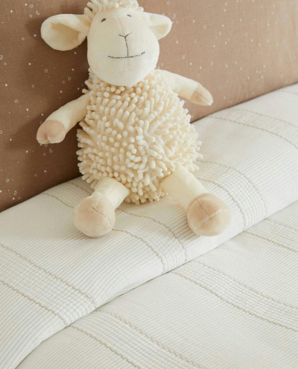 Colcha de algodão jacquard
