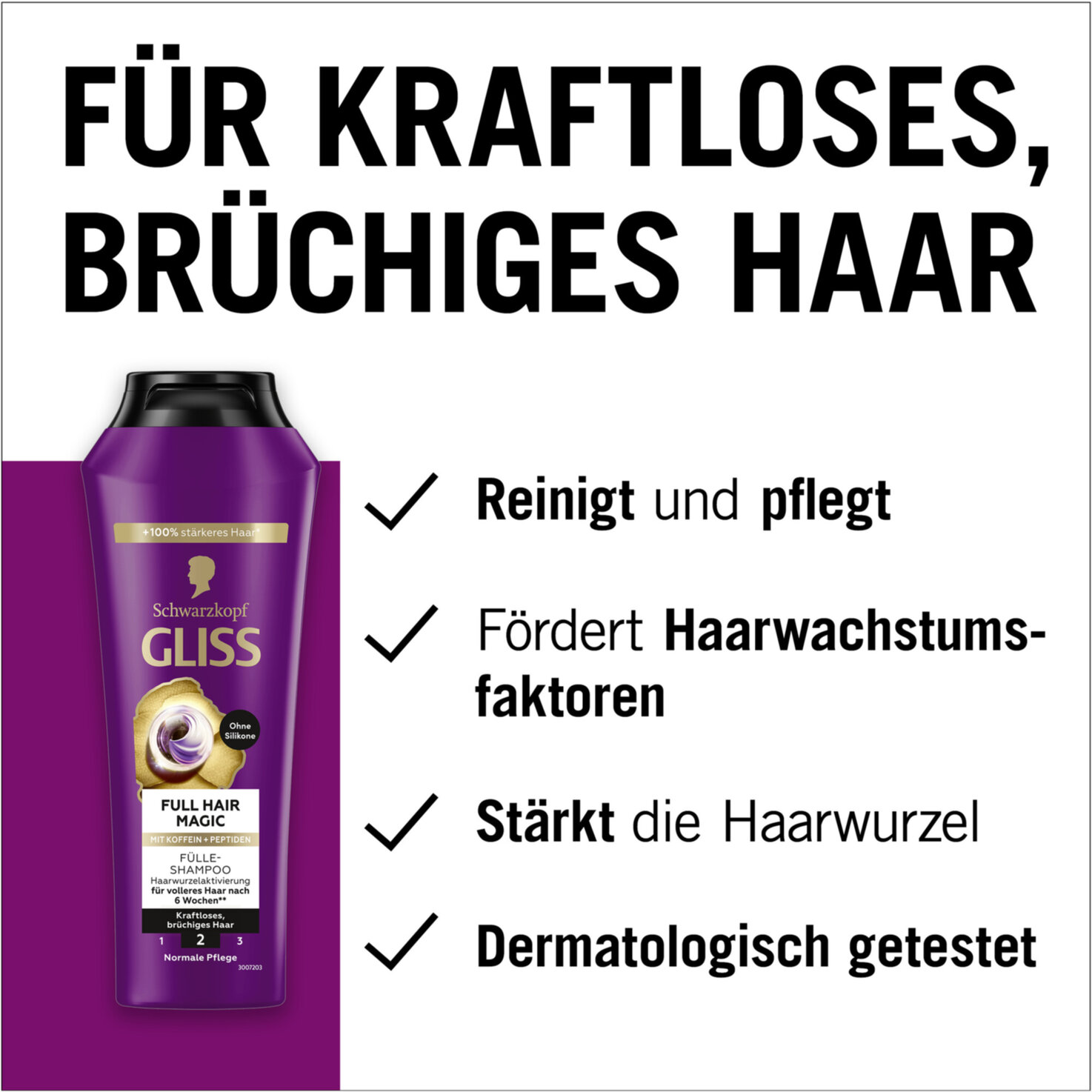 Schwarzkopf Gliss Shampoo Full Hair Magic