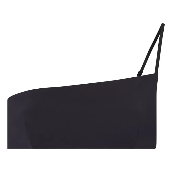 Ziah Haut de Maillot Asymétrique | Noir