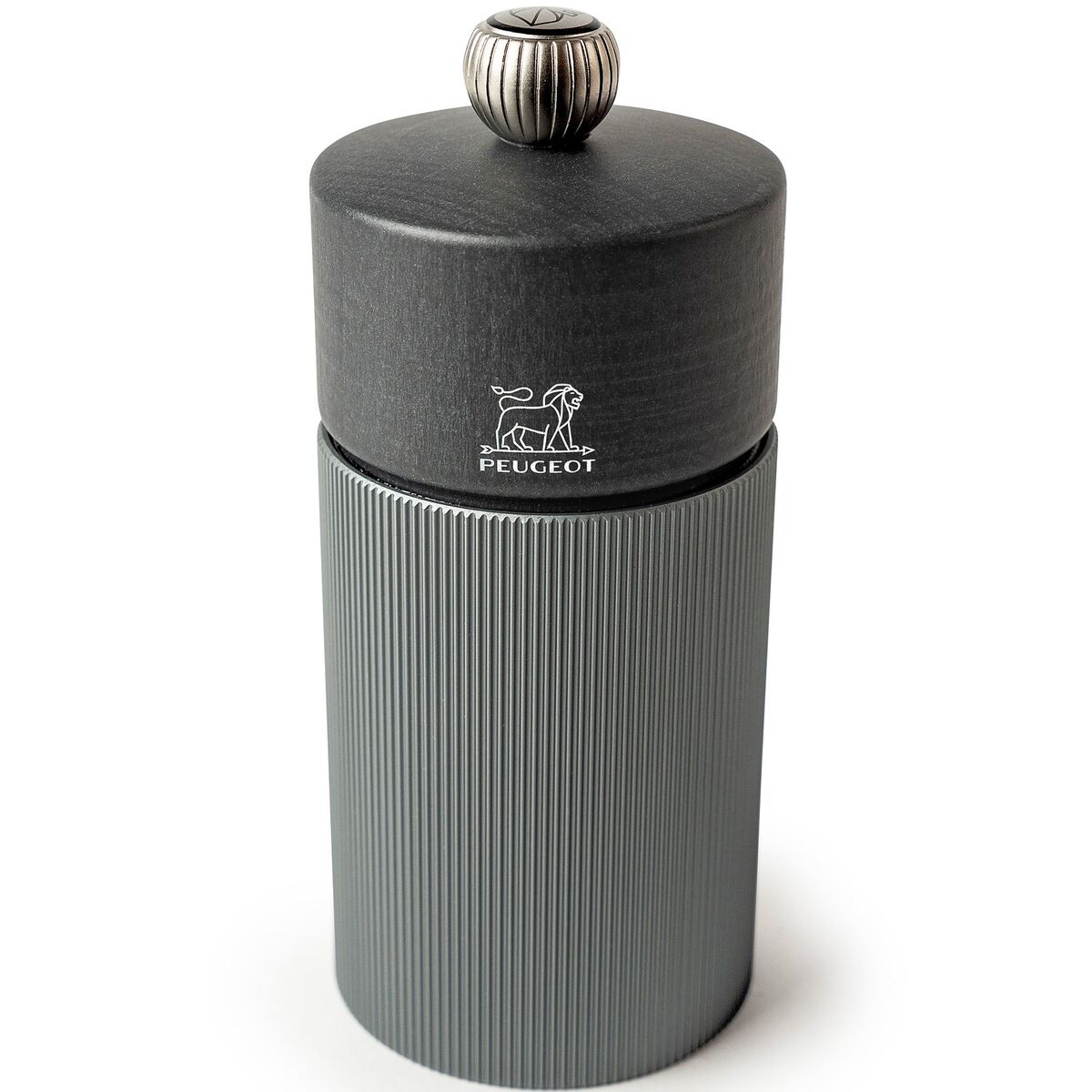 Line Pepperkvern Mørkt Tre/Aluminium 12 cm