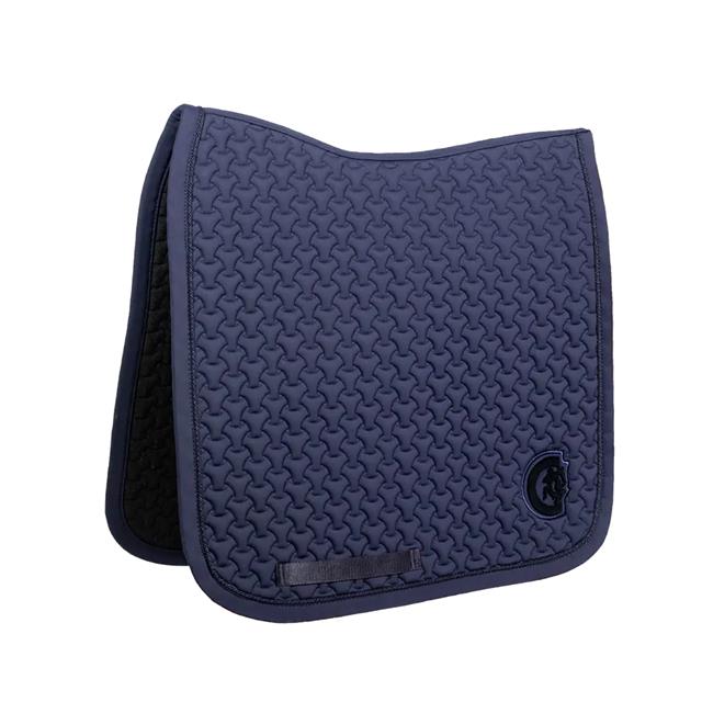 Zadeldek Kentucky Plaited 3D Logo Dressuur Donkerblauw