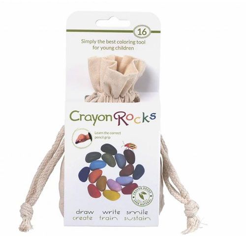 Crayon rocks waskrijtjes 16 st in 16 kleuren CR.CMU.16