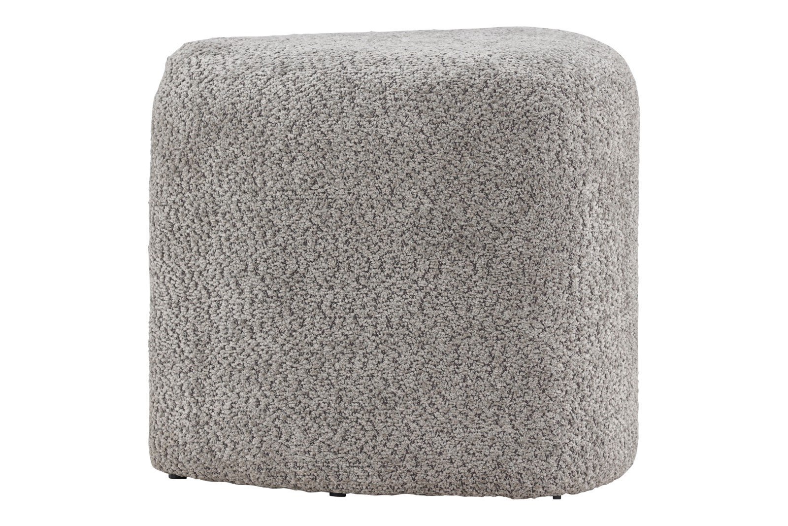 Peg puff Grå boucle