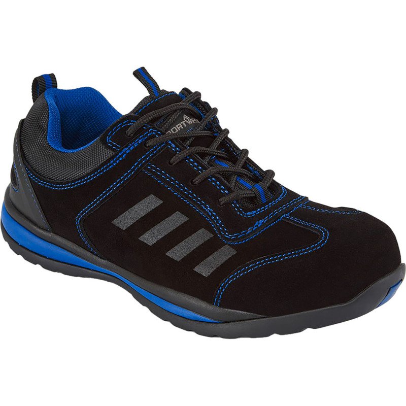 Portwest FW34 chaussures de sécurité Trainer Lusum S1P HRO Steelite - bleu