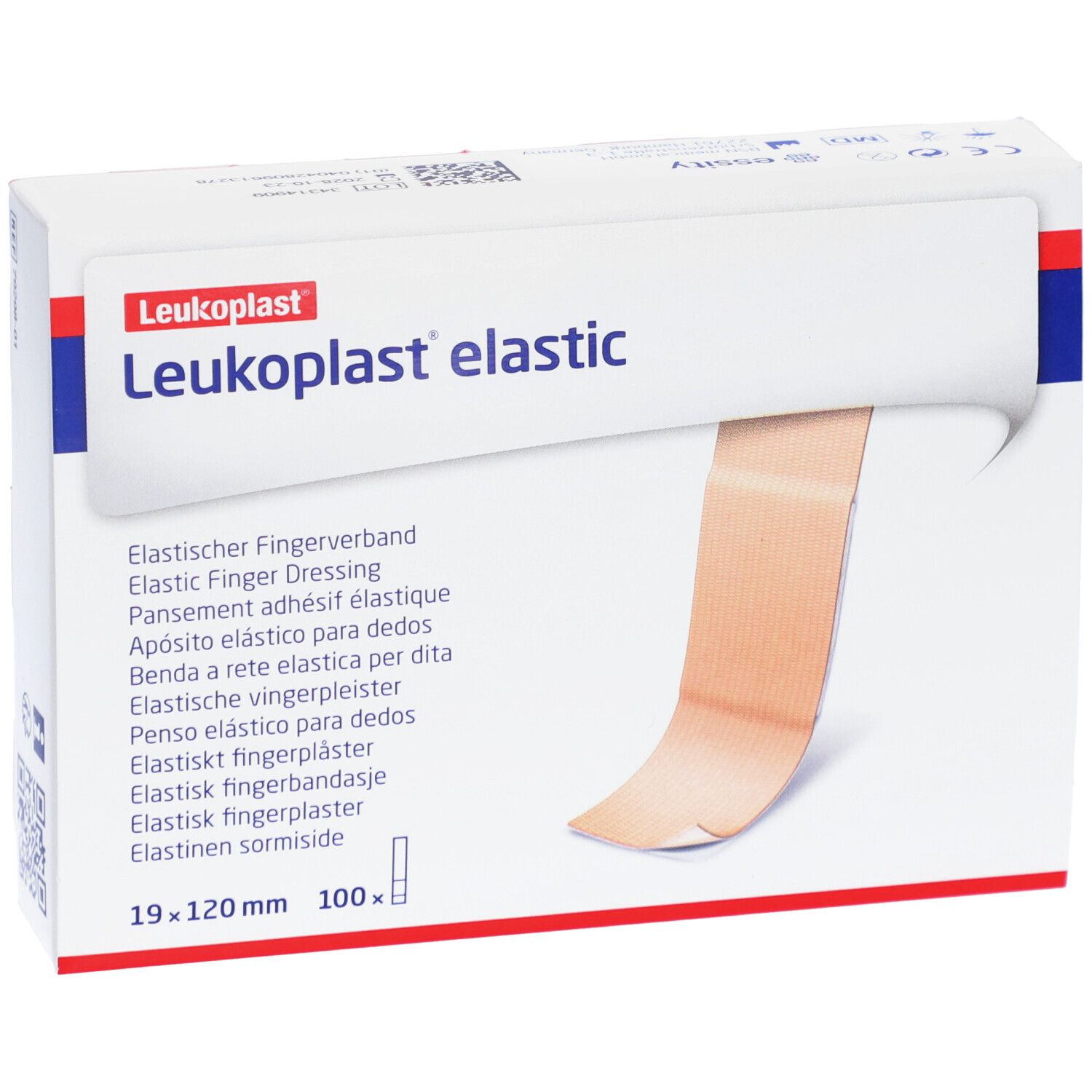 Leukoplast® Elastic Fingerstrips 0,12 m x 1,90 cm