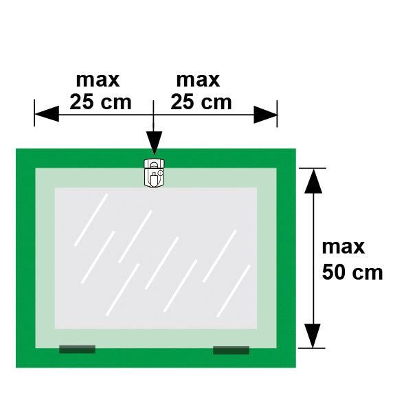 AXA 3015 Raam veiligheidsoplegslot wit - 3015-10-98/G