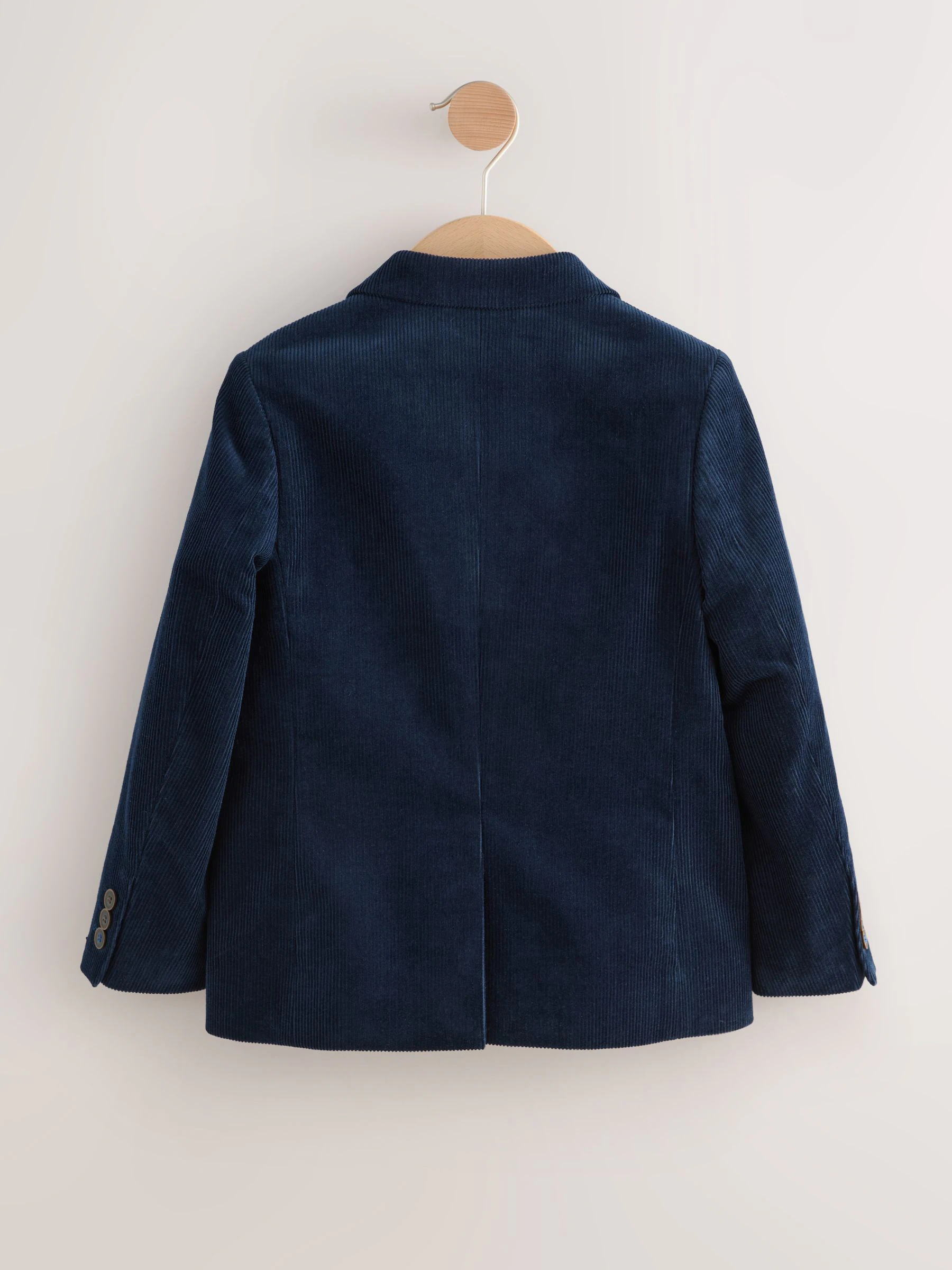 Navy Blue Corduroy - Blazer (3-16yrs)