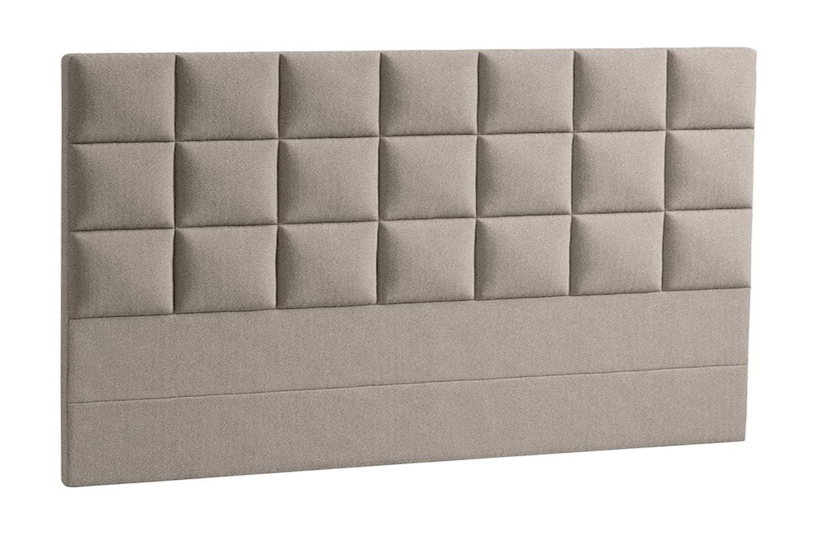Vienna sengegavl Tekstil Dream Grey