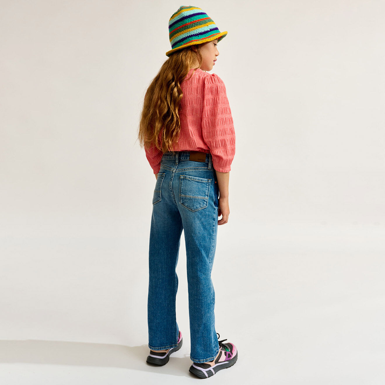 Bellerose Jean flare Pinna bleu