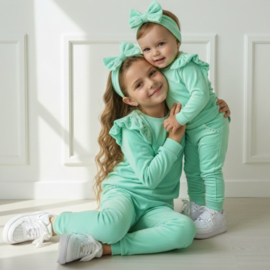 Angel bow set - mint