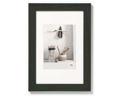 Houten fotolijst Home zwart 18x24 cm