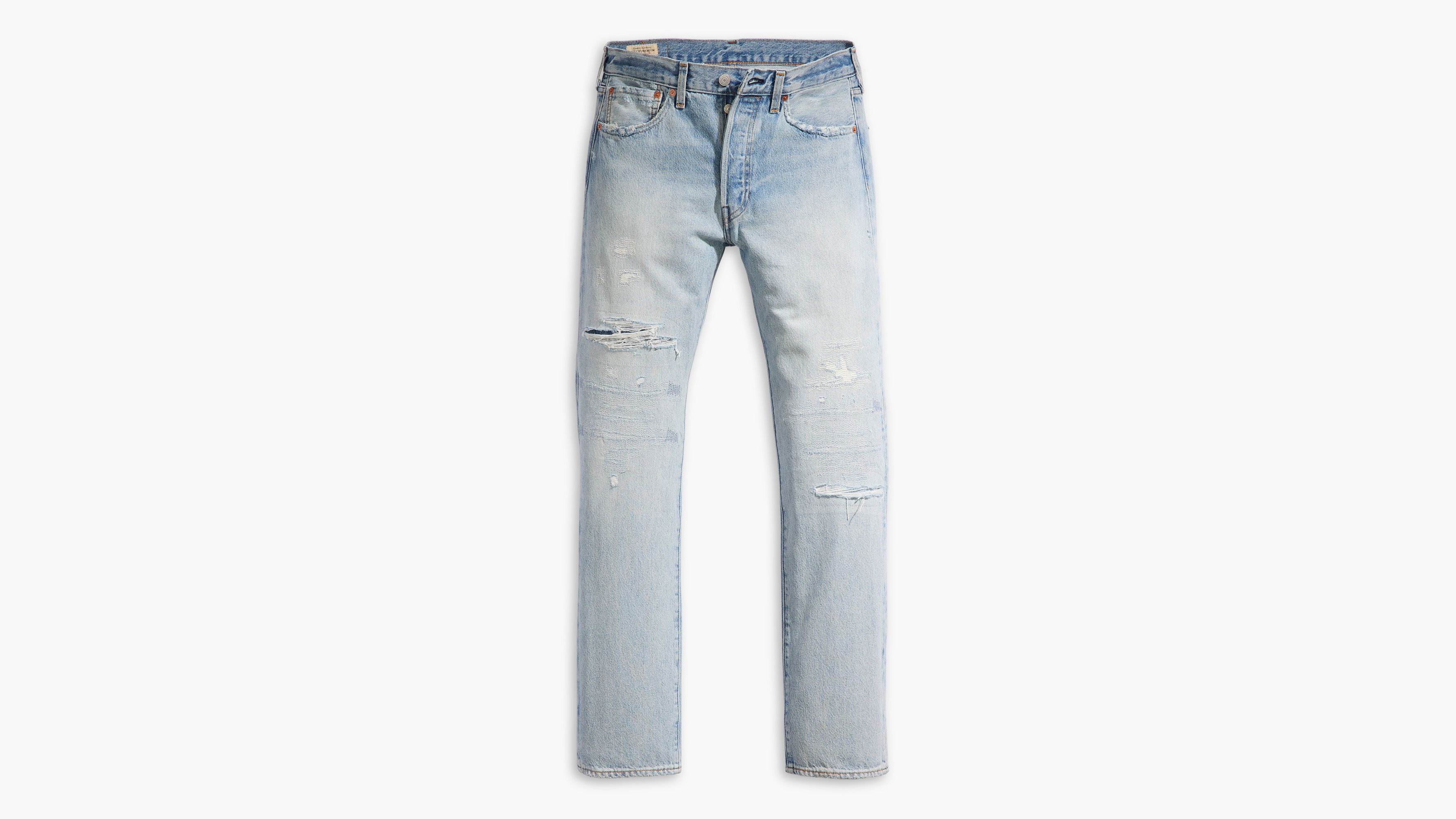 Levi's® jean 501® Original coton de transition Lightweight - Lover'S Ball Destructed - Bleu