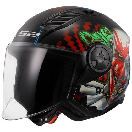 Casque LS2 OF616 - AIRFLOW II - HAPPY DREAMS - Blanc