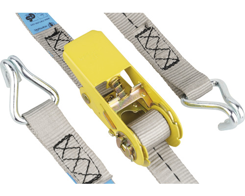 Mamutec spanband met ratel en punthaken 25 mm 5 m