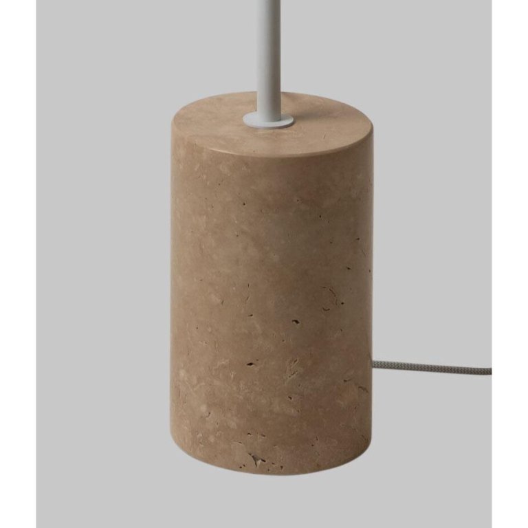 It's about Romi Tivoli vloerlamp marmer bruin
