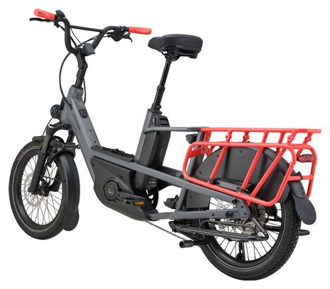 Vélo Cargo Longtail Électrique Cannondale Cargowagen Neo 2 Shimano Deore 10V 545Wh 20'' Gris