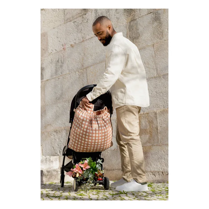 Nobodinoz Sac pour poussette Hyde Park | Vert