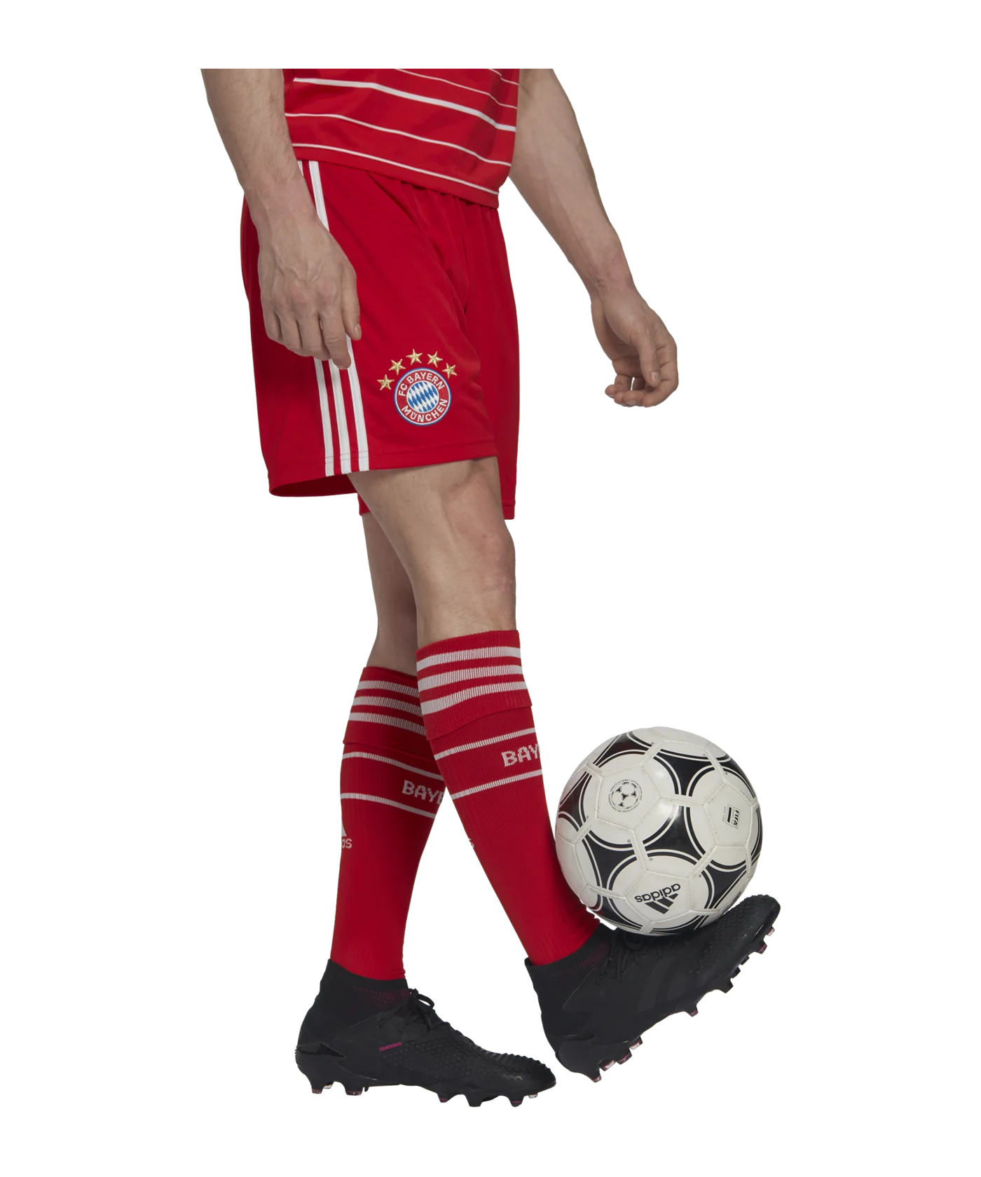 adidas FC Bayern München Short Home 2022/2023 Rot