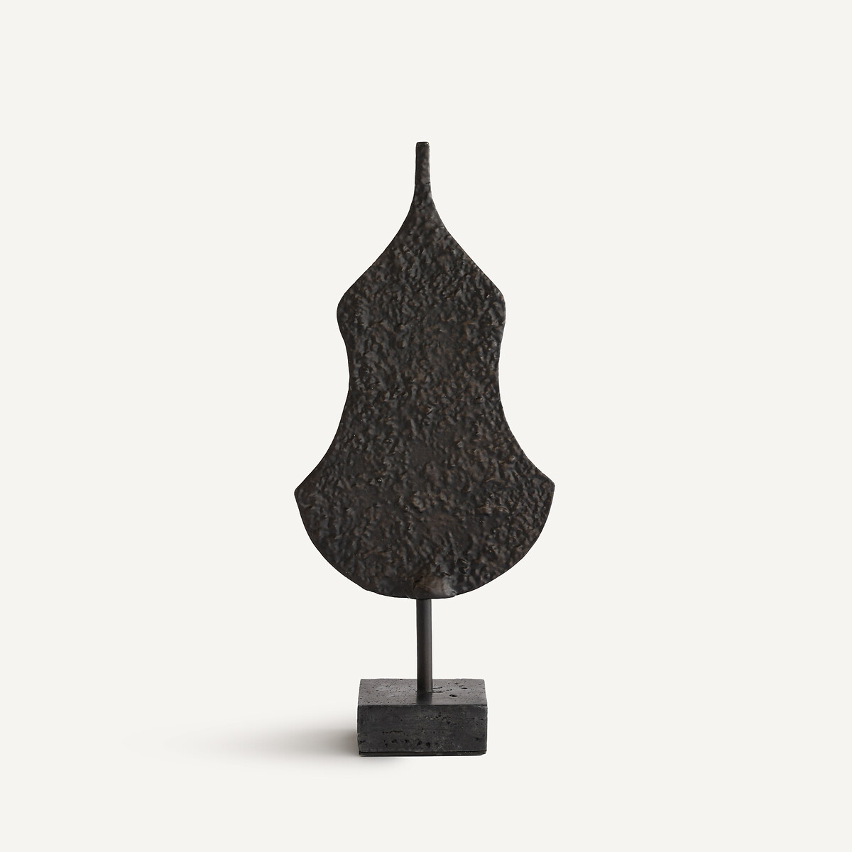 AM.PM<br>Estatueta Sarafu em alumínio fundido