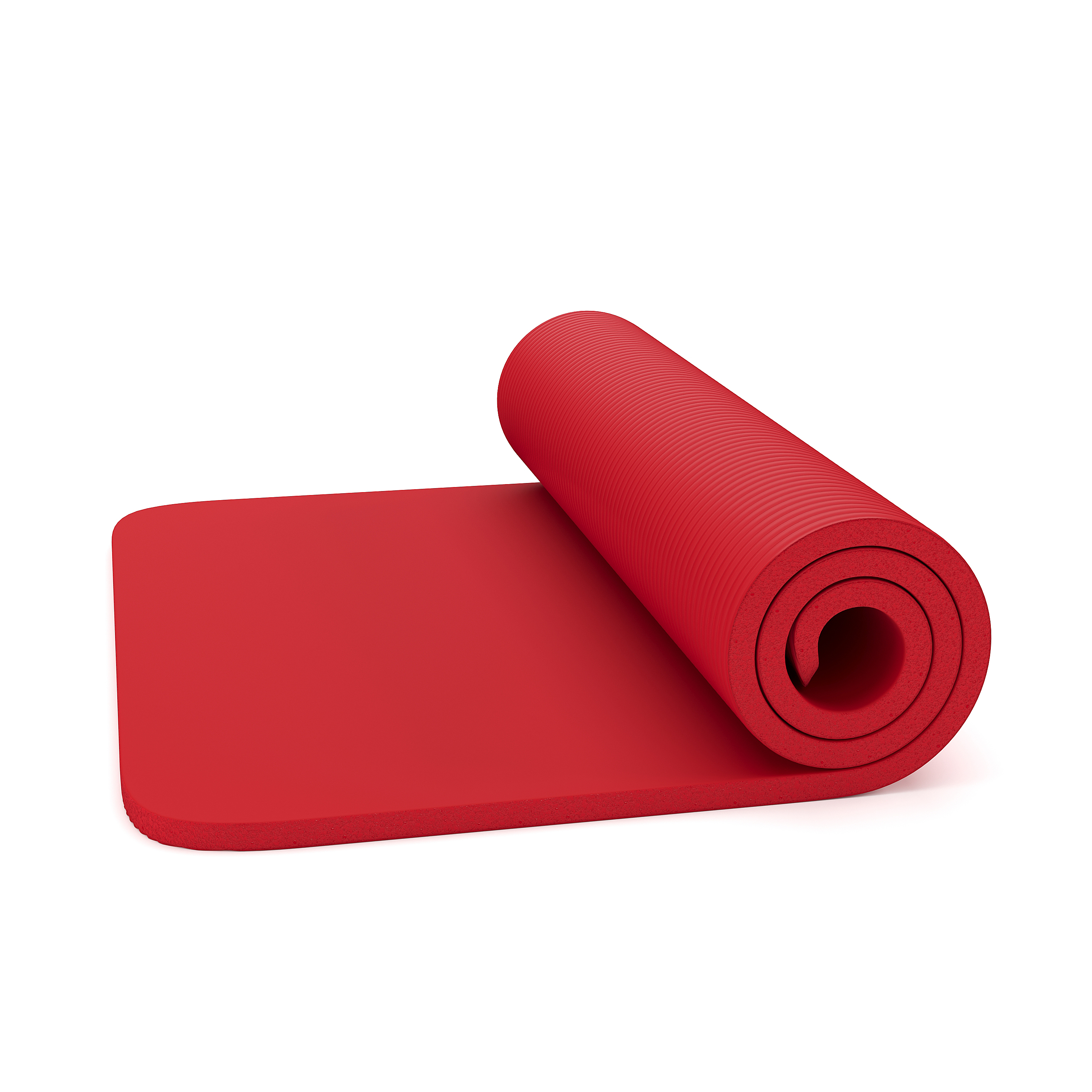 Fitnessmatte rot 190 x 60 x 1.5 cm