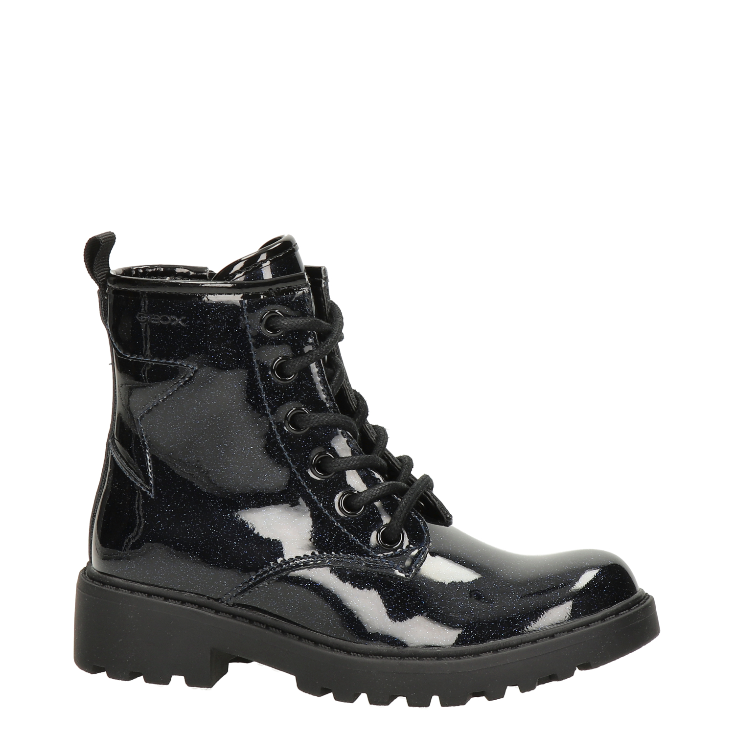 Geox J Casey meisjes veterboot Gaastra Blauw