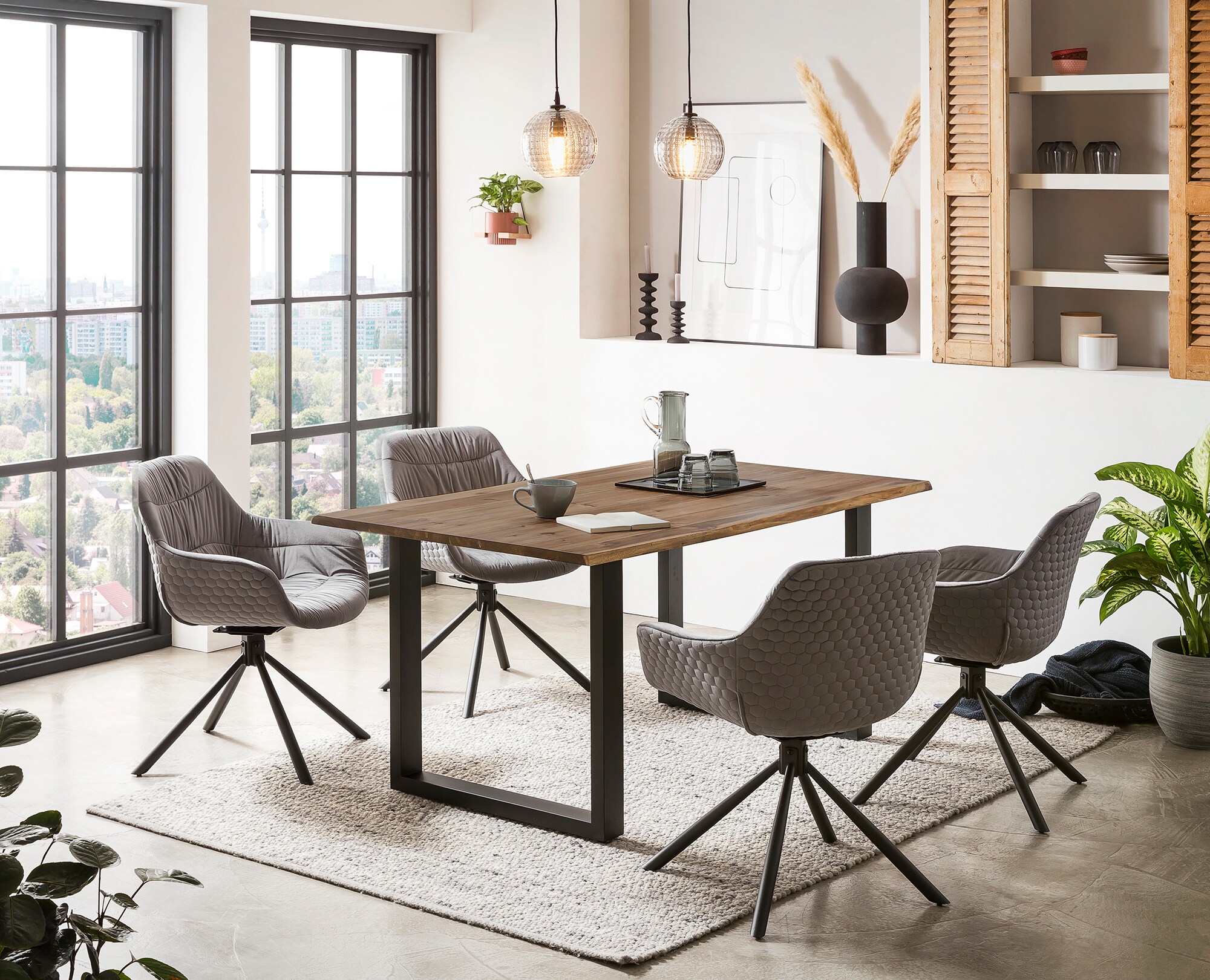 Esstisch 160x90 cm Esszimmertisch Küchentisch Tisch Holztisch