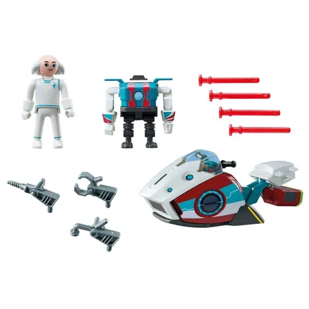 PLAYMOBIL® 9003 Skyjet mit Dr X & Roboter