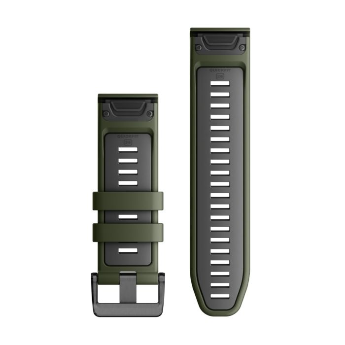 Garmin Unisex Tilbehør til ure/armbånd QuickFit® 26 Strap (Silicone) Grøn