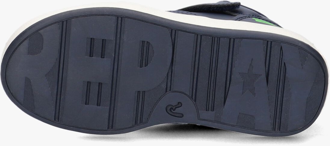 REPLAY blauwe replay hoge sneaker cobra