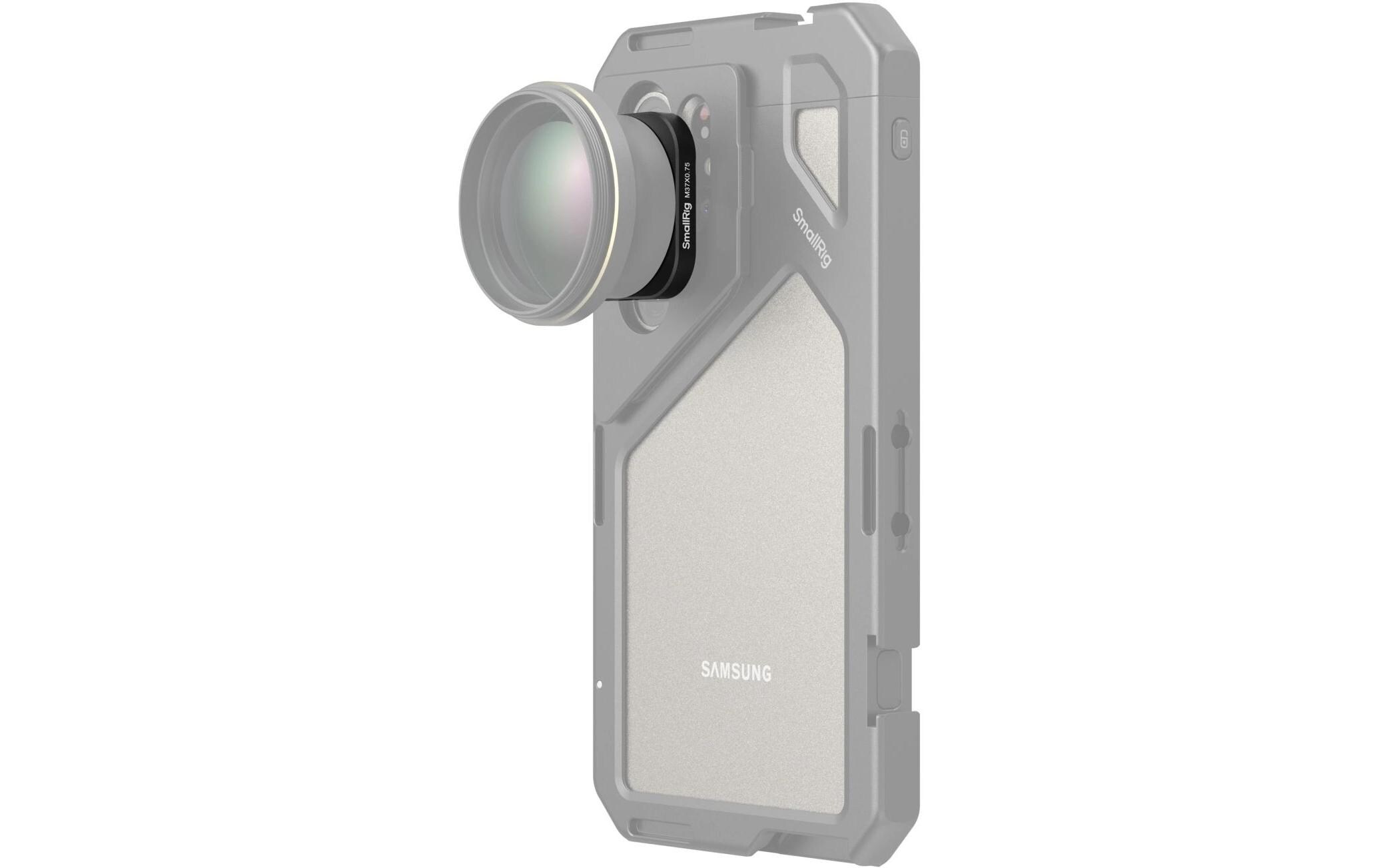 Universal T-Mount auf 37mm Objektivadapterring mit GewindeFür mobile Filmemacher