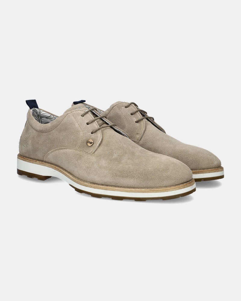 Rehab Pozato Dots Lage nette schoenen  - beige