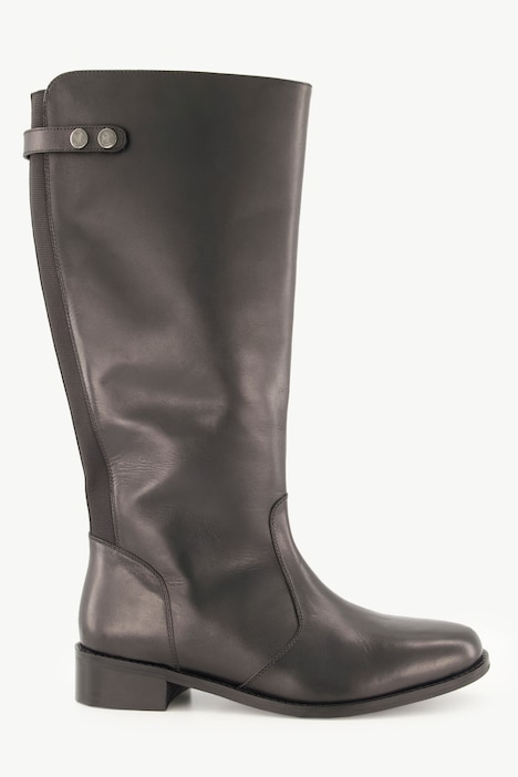 Lederstiefel, XL-Schaft, Weite H