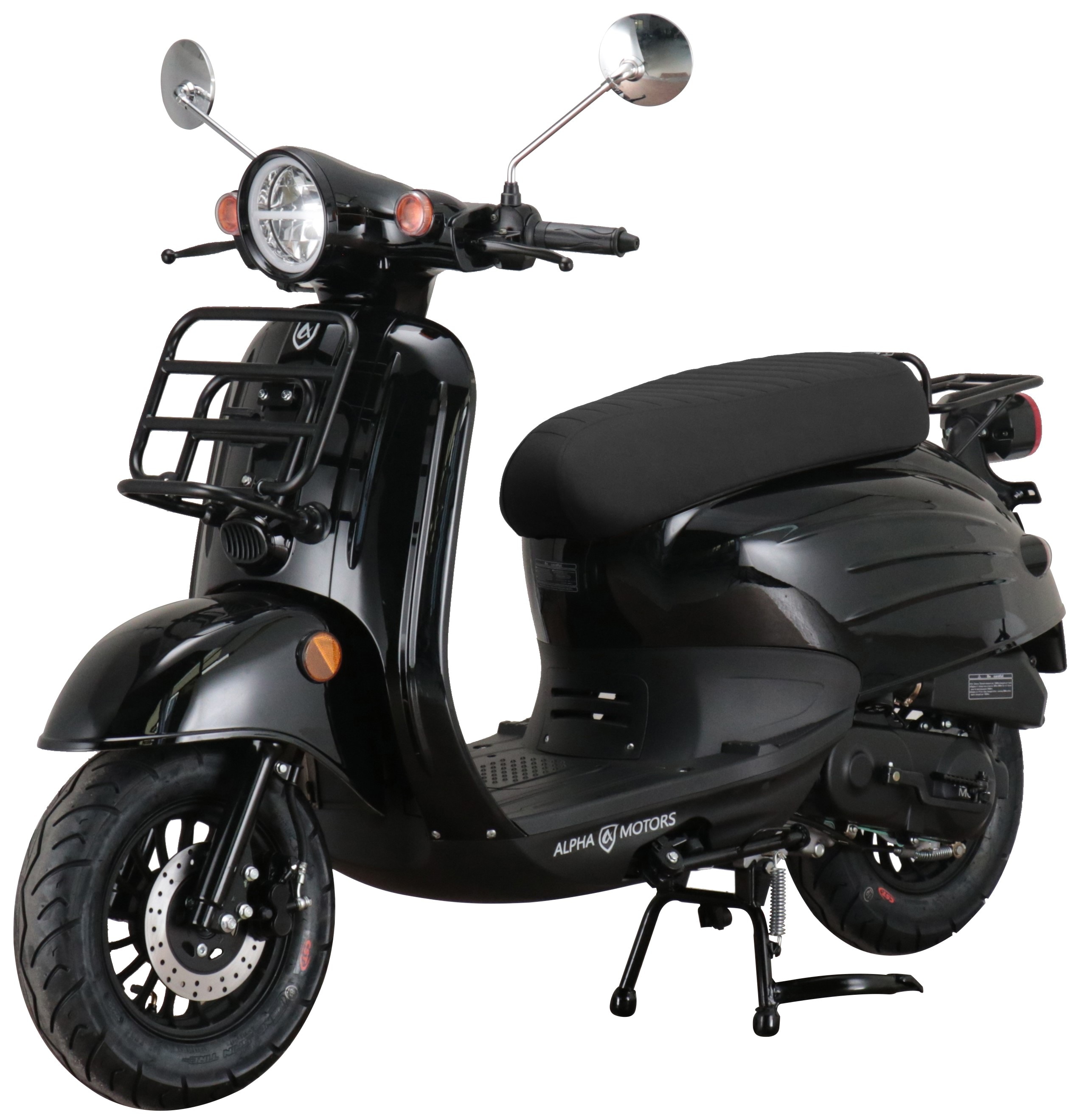 Alpha Motors Motorroller Adria 50 ccm 45 km/h EURO 5 schwarz