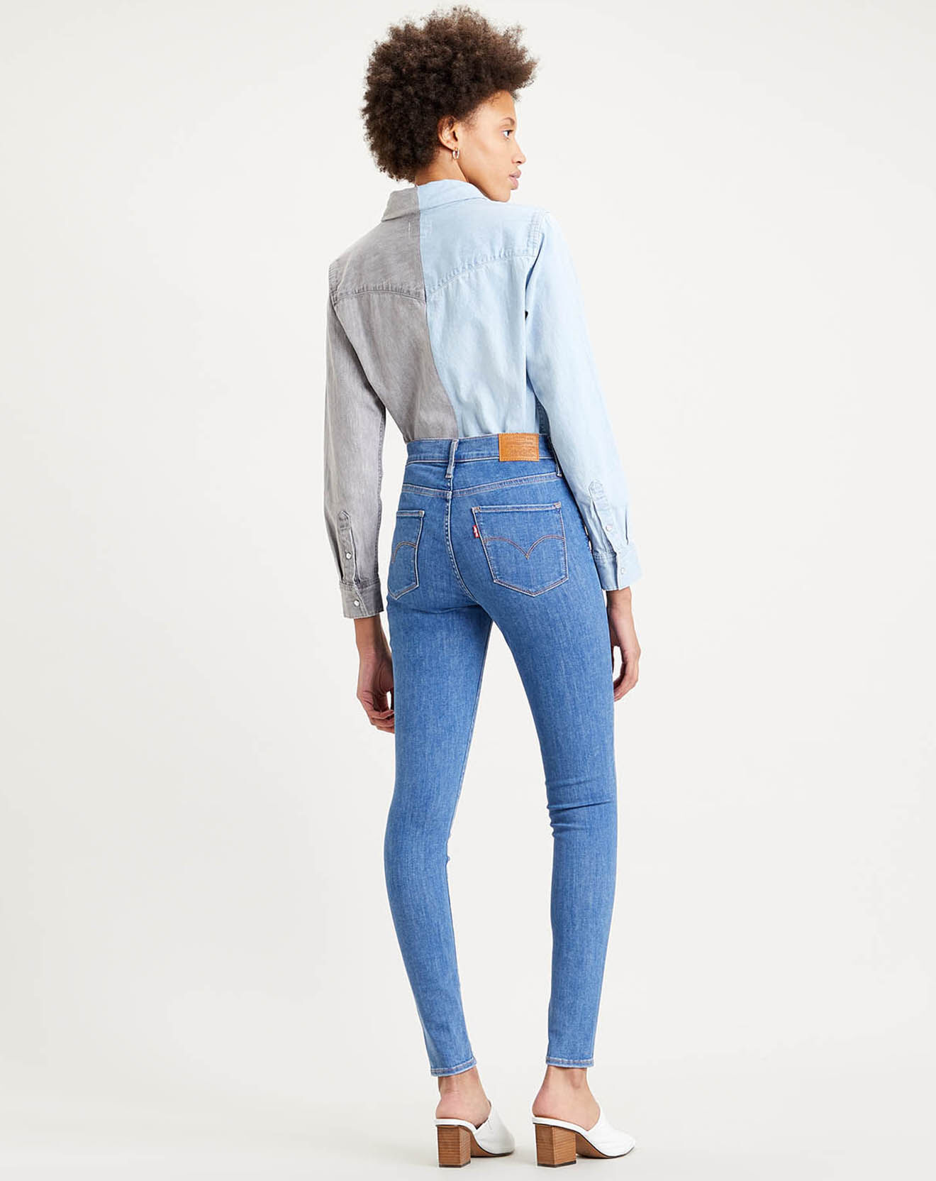 Levi's® Jean 720 Hirise Super Skinny sculpt Eclips bleu