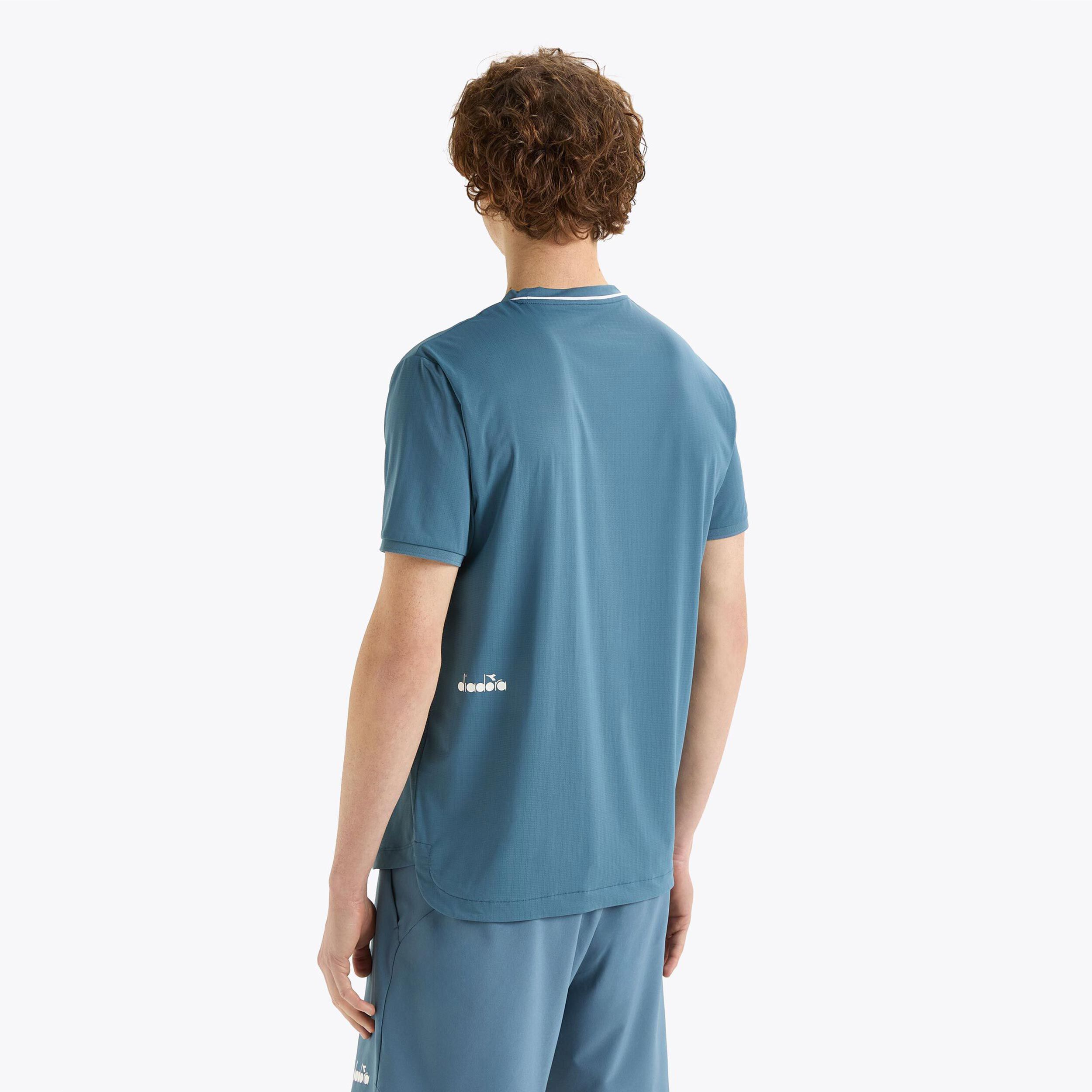 Diadora Icon T-shirt Hommes - Bleu Petrol