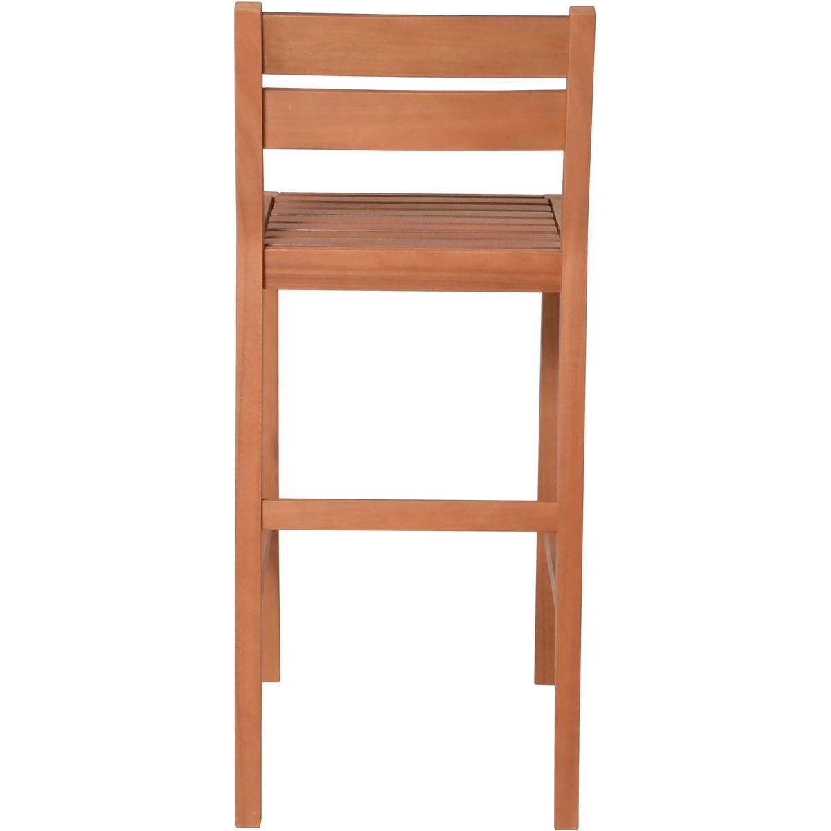 Barset MAINE - braun - Eukalyptus massiv - mit Sitzkissen