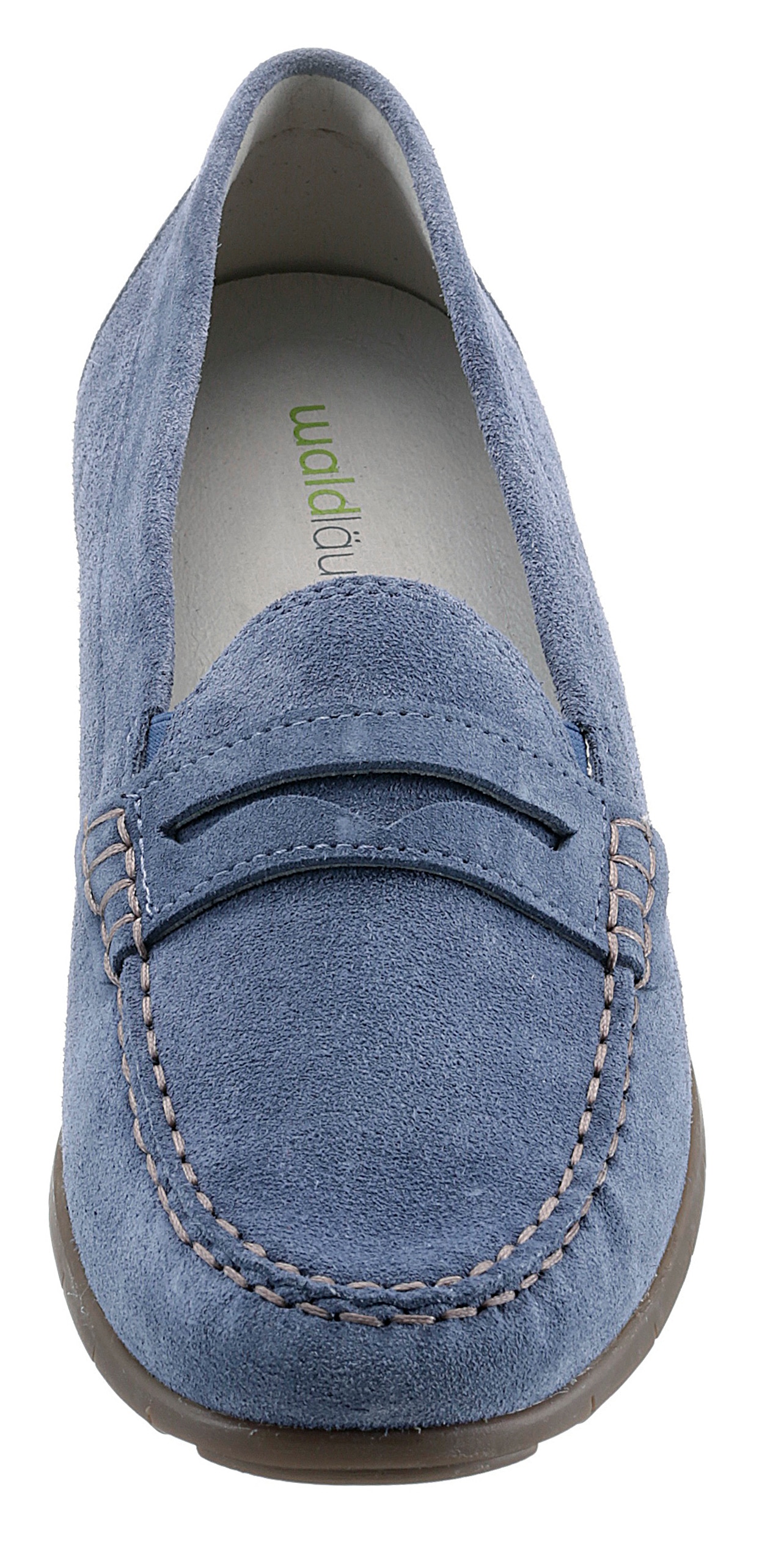 Waldläufer Mokassin »H-LUCY«  Slipper, Freizeitschuh, Halbschuh mit typischer Rahmennaht, H-Weite
