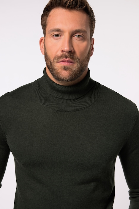 JP 1880 Rollkragen-Pullover FLEXNAMIC®, Merino Mix, bis 7 XL