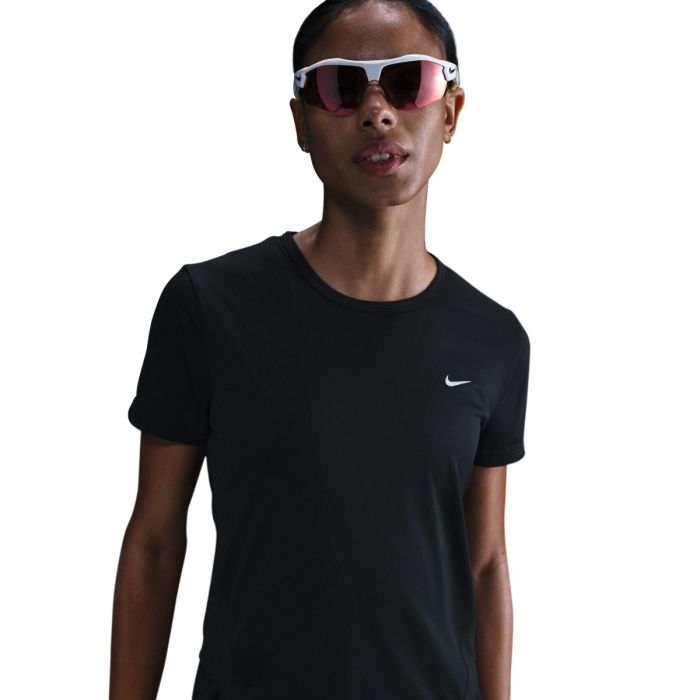 Nike Dame T-shirts Tempo Dri-FIT SS Tee Sort