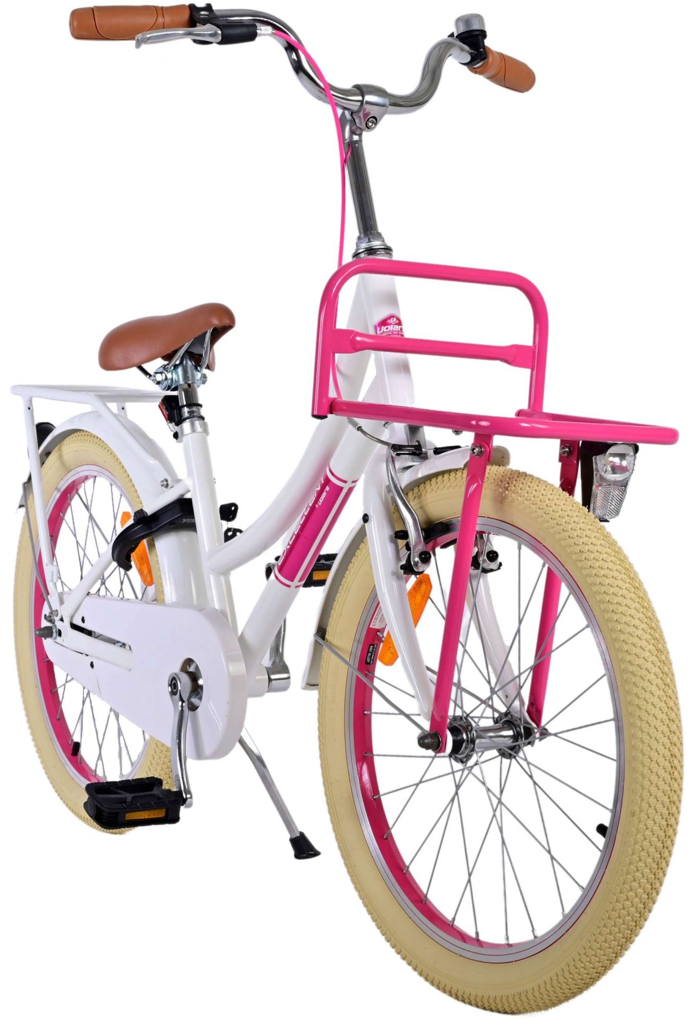 TPFSports Excellent Kinderfahrrad - Mädchen - 20 Zoll - Rücktritt + Handbremse - Rosa
