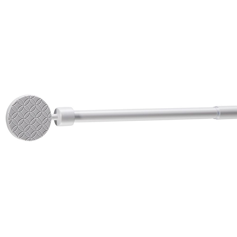 Kit tringle grise L120-210cm