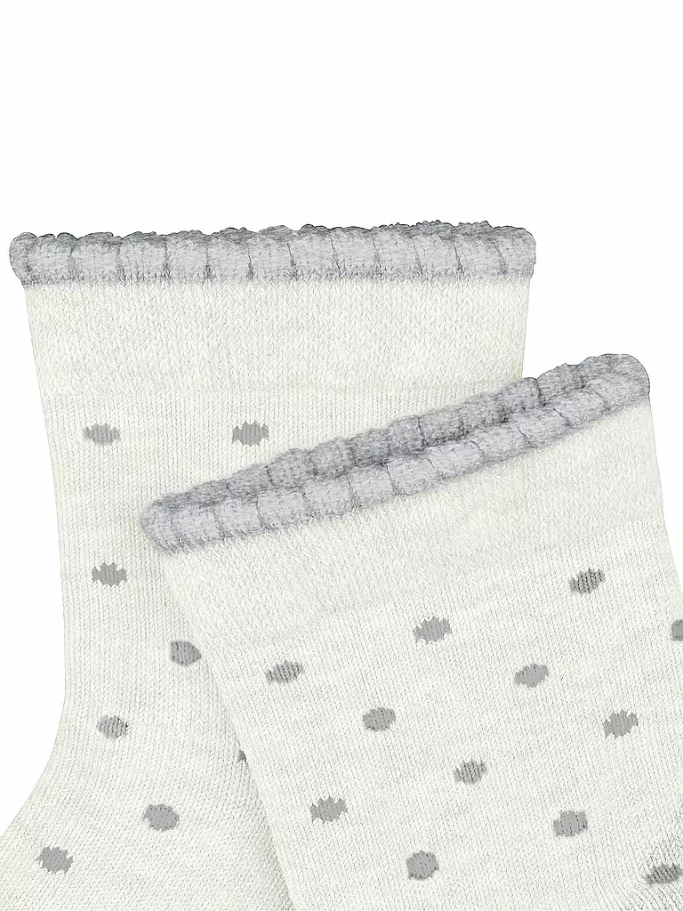 FALKE Baby Socken Little Dot off white weiss