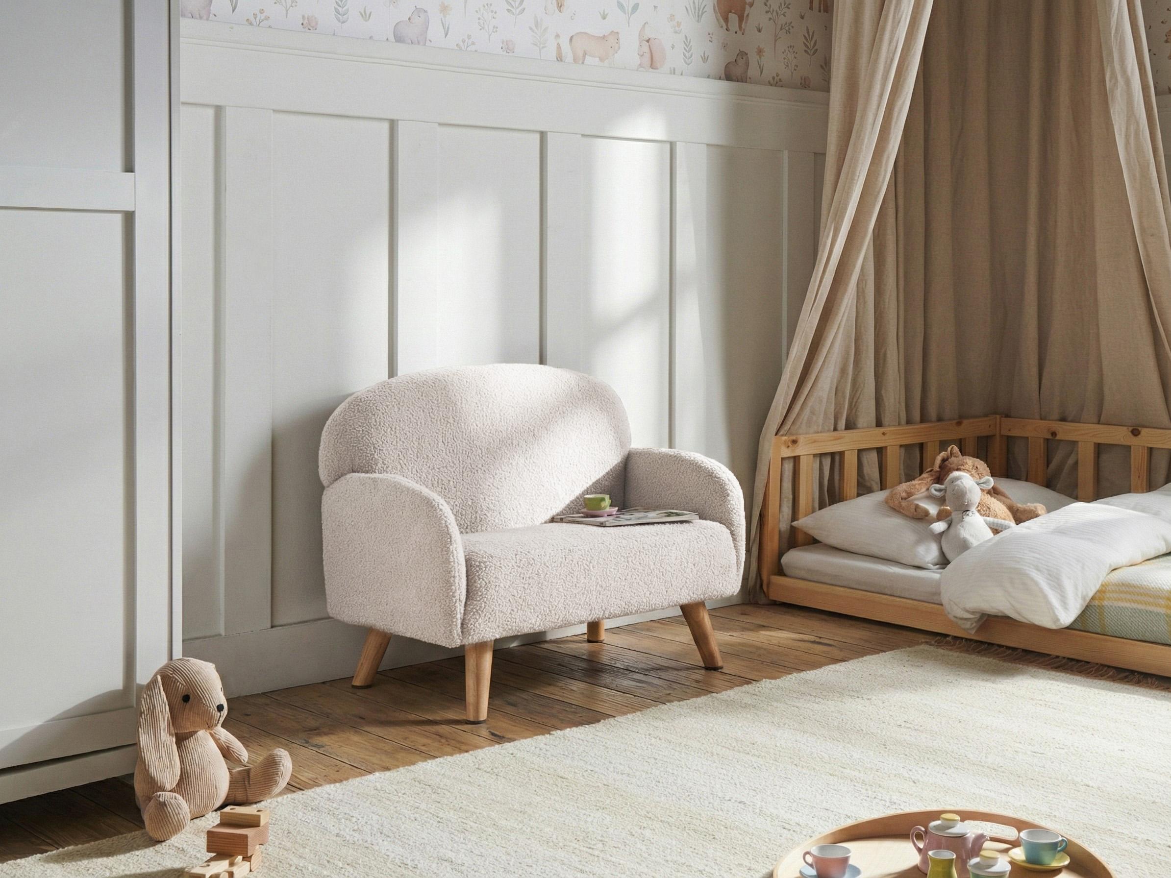 Kinderbank OTTAL Bouclé Beige